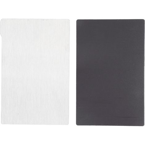 Plateforme d'impression 3D en tôle d'acier à ressort photopolymérisable LCD, surface de construction magnétique flexible pour M3 172x110 mm (1/5)