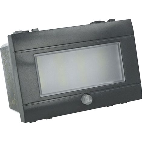 Lampada Led Segnapasso 503 3M 220V Nero Compatibile con Bticino Living (1/3)