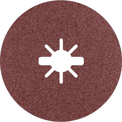 Bosch Accessories 5x Dischi Fibrati Expert R781 Prisma Ceramic X-LOCK per Acciaio, Lamiere di Acciaio Inossidabile, Ø 125 mm, Grana 80, Accessorio Smerigliatrice Angolare Piccolo (1/4)