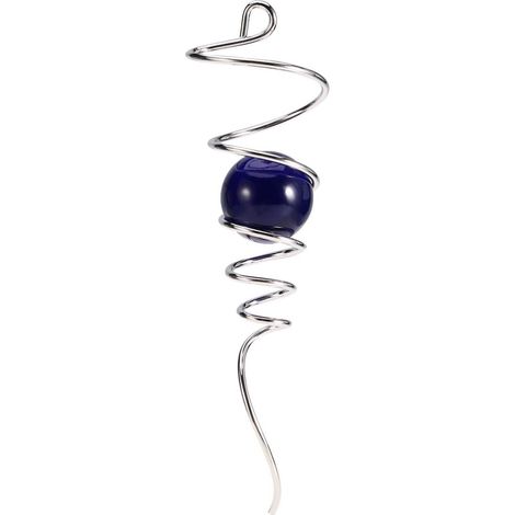 mit Tornado Motiv aus Metall und blauer Farbe wetterfeste