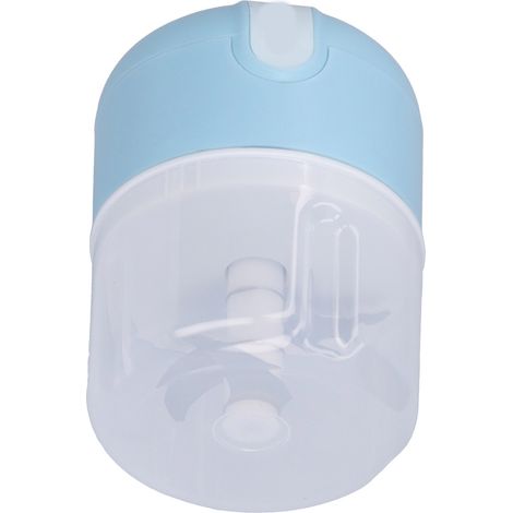 Presse-ail électrique 250 ml, mini hachoir à ail rechargeable, robot culinaire pour poivrons, piments, fruits, légumes et viandes. (1/5)