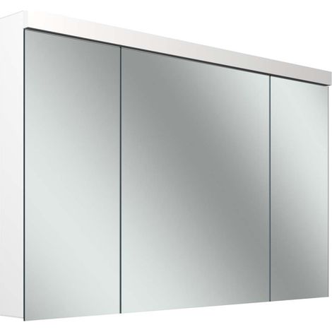 Schneider LOW plus LED armoire de toilette, 3 portes 30/60/30cm,