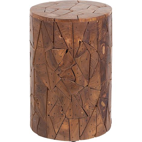 Beistelltisch DAWSON Teakholz Braun