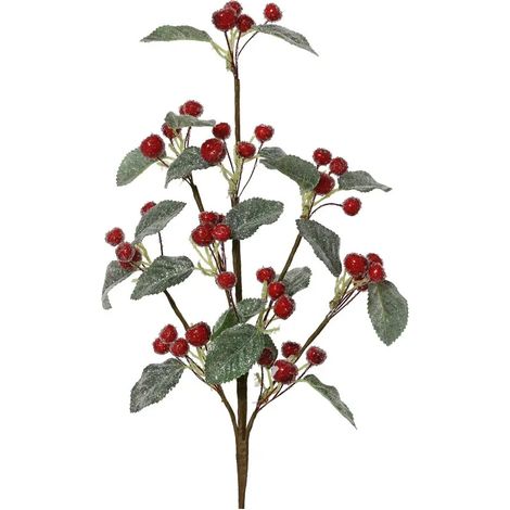 Ramo decorativo in PE con foglie di pisello H65 cm (1/2)