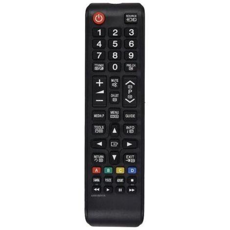 Télécommande pour téléviseur Samsung – Compatible uniquement avec les téléviseurs Samsung