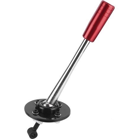 Leva del cambio corta universale e affidabile per drifting, adatta per E30 E36 E46 E34 E39 E6x Z3 1985 2010 (B (rosso))