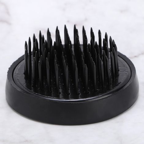Outils d'art floral Kenzan rond noir pour Ikebana, aiguille à fleurs en plomb (46 mm) (1/5)