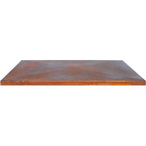 Couvercle de protection pour brasero Acier Corten G1 Basic - Artiss