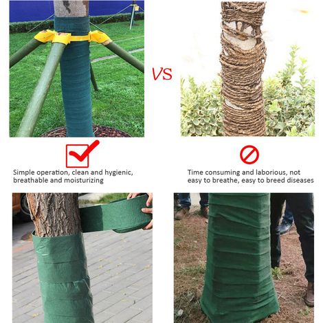 Protection d'arbre respirante en tissu pour l'hiver (1/5)
