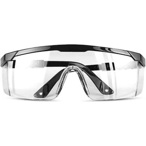 Lunettes De Protection Anti-Buée et UV Lunettes et Anti-Rayures pour Les lieux de Travail, Construction, Bricolage, Laboratoire, Soudage, Chimie, Usage Personnel Confortables à Porter (1/5)