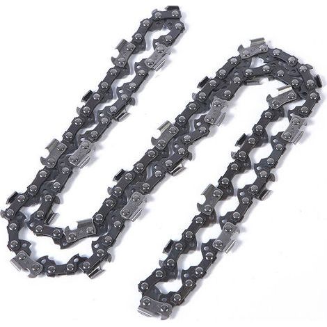 Chaîne de tronçonneuse de 35 cm 3/8" LP 52 maillons d'entraînement, 1 Pièces Chaîne de Tronçonneuse, Compatible avec Bosch, Makita, Husqvarna, Dolmar, Einhell, Makita DUC353Z, etc (1/4)