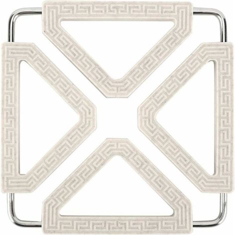 Salvamanteles de silicona, elástico, resistente al calor, accesorio de cocina, mantel individual de silicona para encimera de cocina para ollas, cuencos, tazas y platos (beige)