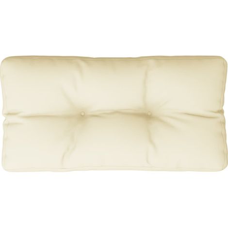 Maison Exclusive - Palettenkissen Creme 70x40x12 cm Stoff