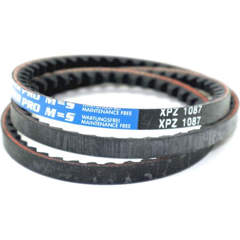 Courroie type trapézoïdale crantée XPZ1087