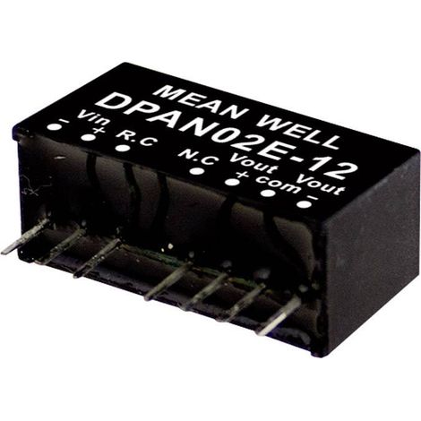 Module convertisseur CC/CC Mean Well DPAN02A-15 Nbr. de sorties: 2 x 67 mA 2 W 1 pc(s) Q123222
