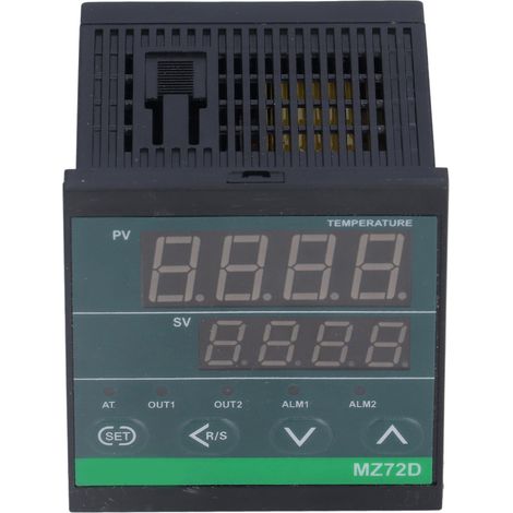 MZ72D 200-240V PID Digitaler Temperaturregler mit 2-Ausgangs-SSR-Relais, Präzisionsthermostat für Heizung und Kühlung (1/5)