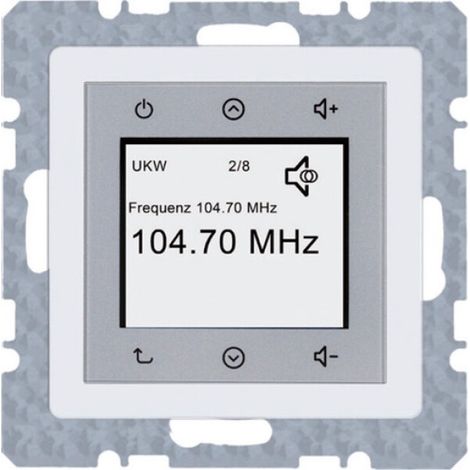 Berker Q.X RADIO DAB+/BT PW SAMT (30846089 TOUCH RADIO)