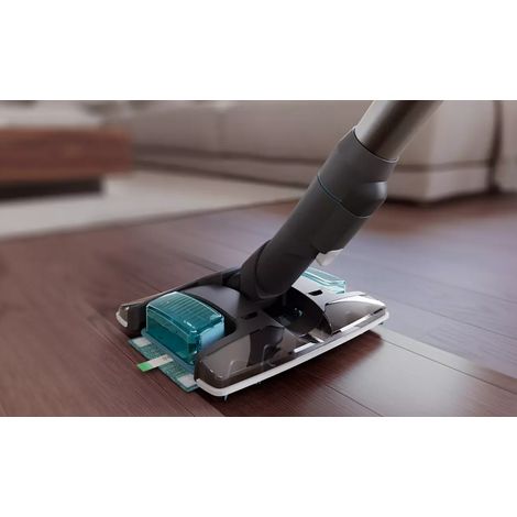 Philips Aspirateur XC8055/01 Aqua Plus Sans fil Balai 25.2 mai Autonomie (max.) 80 min Gris foncé Garantie 24 mois (1/4)