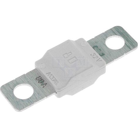 Fusible 80A 40mm Fixation vis M5 MIDIVAL