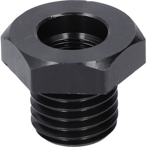 Adaptateur de broche pour tour à bois, filetage, plateau en acier 3/4 po x 16 filets par pouce vers 1 po x 8 filets par pouce (1/4)