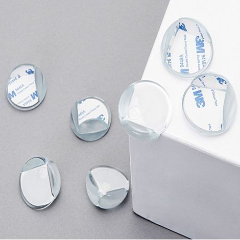 Protege Coin 20 Pièces Protection Coin Table Enfant Coins De Table Bébé Transparent De Meubles Adhésives (1/2)