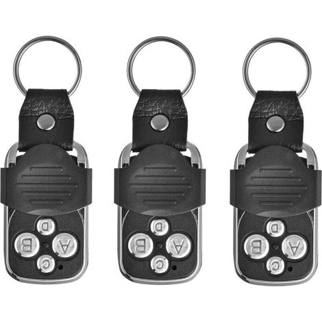 Télecommande[3 Pièce]. éLectrique à Distance. pour Porte de Garage Télécommande Universelle 270-433.92MHz avec 4 Boutons Dupliquées (1/5)