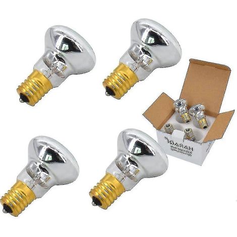 Ampoules de rechange pour lampes à lave, lampes à paillettes, ampoules réflectrices R39 E17 25 watts