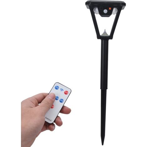 Lampe Solaire De Jardin, Facile À Installer USB Charge Haute Luminosité LED Détection Applique Murale 5 Modes Pour Cour (1/5)