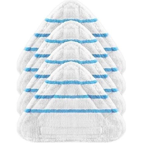 4 Housses Lingettes Universelles pour Balai Vapeur et Nettoyeurs Vapeur (1/4)