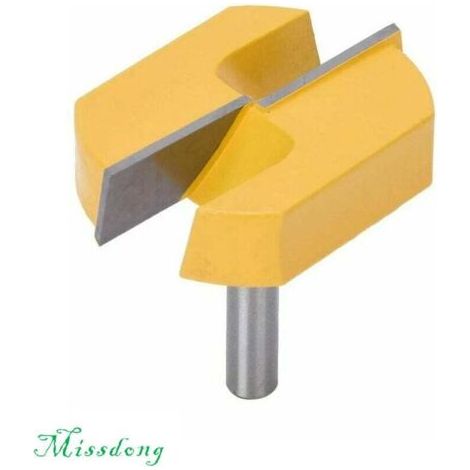 JOORRTFraise de Queue de 8mm, Fraise de Rabotage de Surface de Fond de Rabotage de Nettoyage de 8x57mm en Bas (1/5)