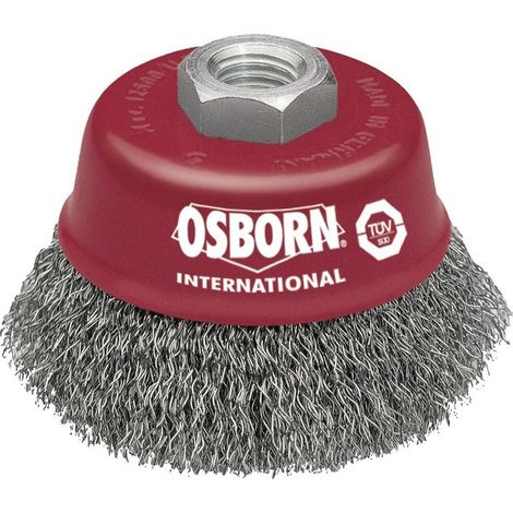 In Acciaio Bushel Pennello. M14 60 Millimetri Ondulato Osborn