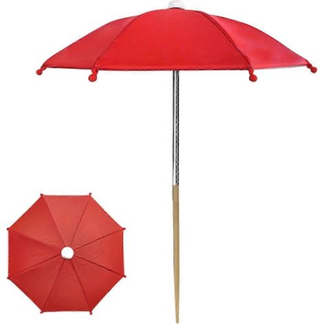 Abri de jardin compact pour plantes de balcon, offrant ombre et protection contre la pluie. Doté d'une structure en acier robuste, il mesure 27 x 35 cm et est disponible en 11 coloris, dont un rouge v (1/5)