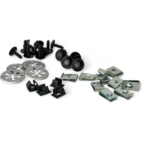 Clips pour protection cache moteur de A3 Ibiza Golf Polo Beetle (1/4)