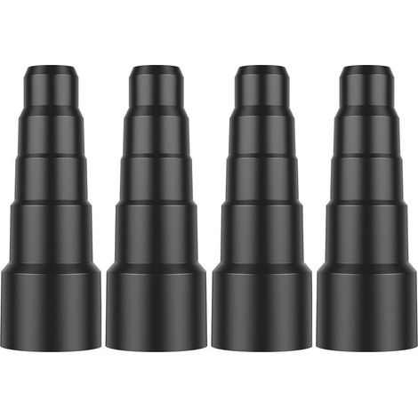 4 Pièces Adaptateur Aspirateur, 23/30/34/42/50 mm Embout Aspirateur Universel,Adaptateurs Tuyau Aspirateur kit pour Makita, Kärcher, Accessoires (1/5)