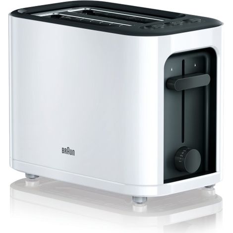 Tostadora 2 Ranuras BRAUN HT3000WH (Ref.0X23010007), Blanco (1/5)