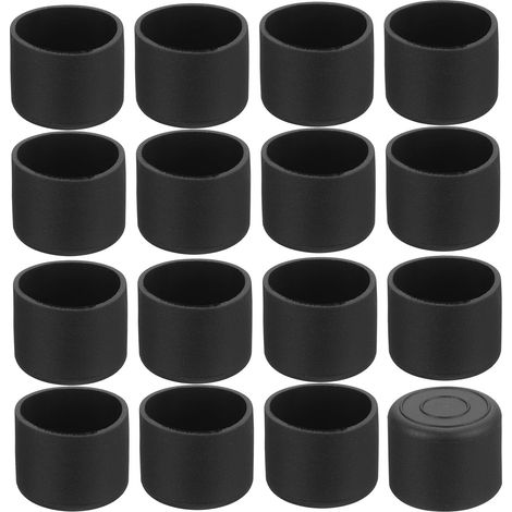 36 Embout de pied de chaise,PVC 22mm,Antidérapant,Rond,Protection sol,Maison (1/5)