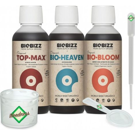 BioBizz Set Hydrokultur 3 teilig Hydrokultur Dünger Starterset Komplettset (1/5)