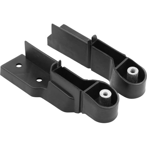 Lot de 2 supports de fixation pour pare-chocs avant gauche et droit – Support de grille de radiateur pour A6 4F C6 2006–2011 (1/5)