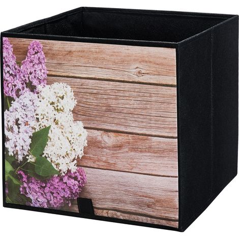 Boîte en carton Boîte textile 31x31x31 jardin - garden 31x31x31