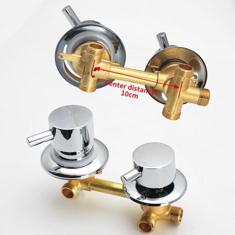 Mitigeur thermostatique 4 voies en laiton pour cabine de douche - Hao [kk] B (1/3)