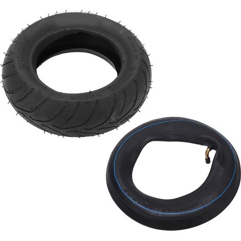 Ensemble pneu et chambre à air 90/65-6.5, caoutchouc renforcé, remplacement pour mini moto cross 49cc. (1/5)