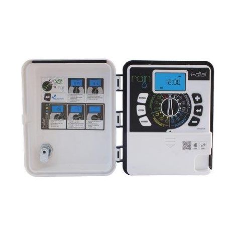 CENTRALINA IRRIGAZIONE IDIAL ESTERNO RAIN  ZONE 6 VOLT 220/24 TRASF INTERNO