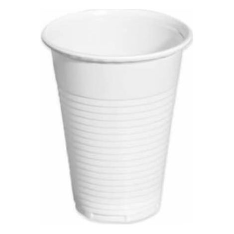 50 Unità - Vetro de Bicchiere di plastica infrangibile monouso de Polipropilene de 330 cc colore White - - Ideale per qualsiasi tipo di festa, evento o celebrazione de. (1/3)