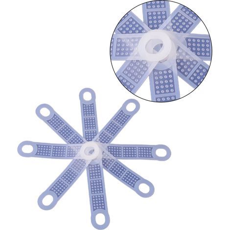 Bandes de suspension adhésives-Anti-glisse translucide (1/5)