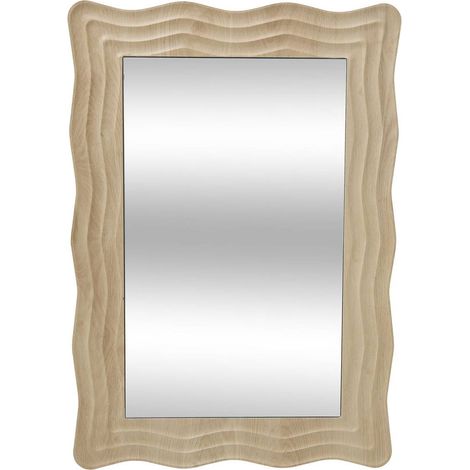 Specchio charlie wave 55x79cm beige - Atmosphera créateur d'intérieur