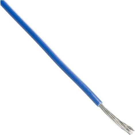 Cavo filo unipolare BS 4808 sez. 0,22 mmq Blu