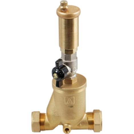 Séparateur d'air combiné solaire Afriso anneau de serrage 22 mm
