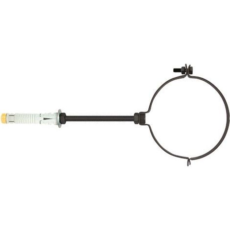 Fascetta fermatubo in acciaio per tubi stufe - 8cm