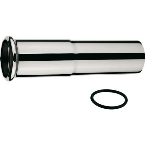 KIRCHHOFF Verlängerungsrohr, Chrom, mit O-Ring 32 mm x 125 mm