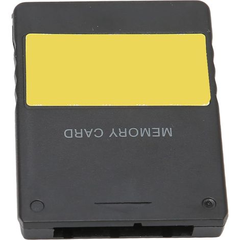 Carte Mémoire FMCB V1.966 pour Console, Carte de Données de Jeu Externe Plug and Play de 64 Mo avec Autocollant Vert McBoot (autocollant jaune) (1/5)